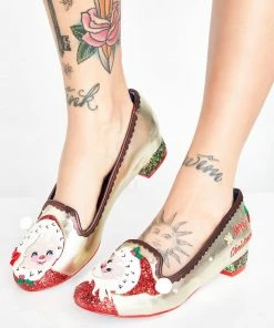 Irregular Choice The Clauses Light Up Flats