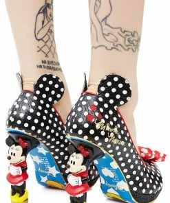Irregular Choice Oh My Minnie Mouse Platform Heels