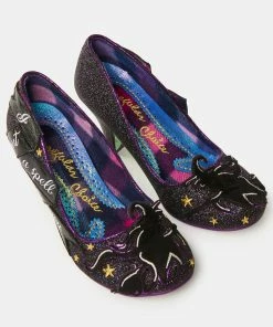 Irregular Choice Now You're Mine Heels Faux Leather Heels