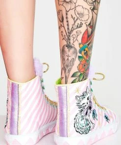 Best deal π Irregular Choice Magic Moggy π Sneakers π 8 Irregular Choice Magic Moggy Sneakers