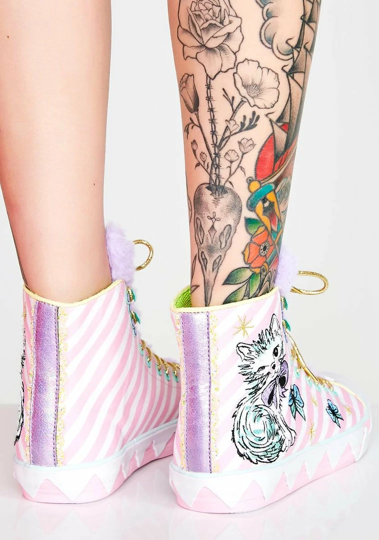 Best deal π Irregular Choice Magic Moggy π Sneakers π 4 Irregular Choice Magic Moggy Sneakers