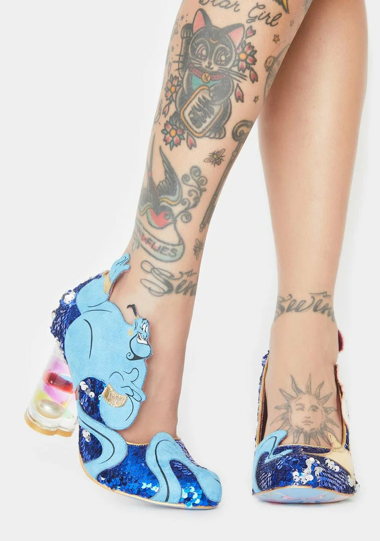 Cheapest π Irregular Choice You Rubbed Sequin π Heels β 3 Irregular Choice You Rubbed Sequin Heels