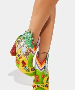 Irregular Choice Letâs Hit The Road Heeled Boots Boots & Booties