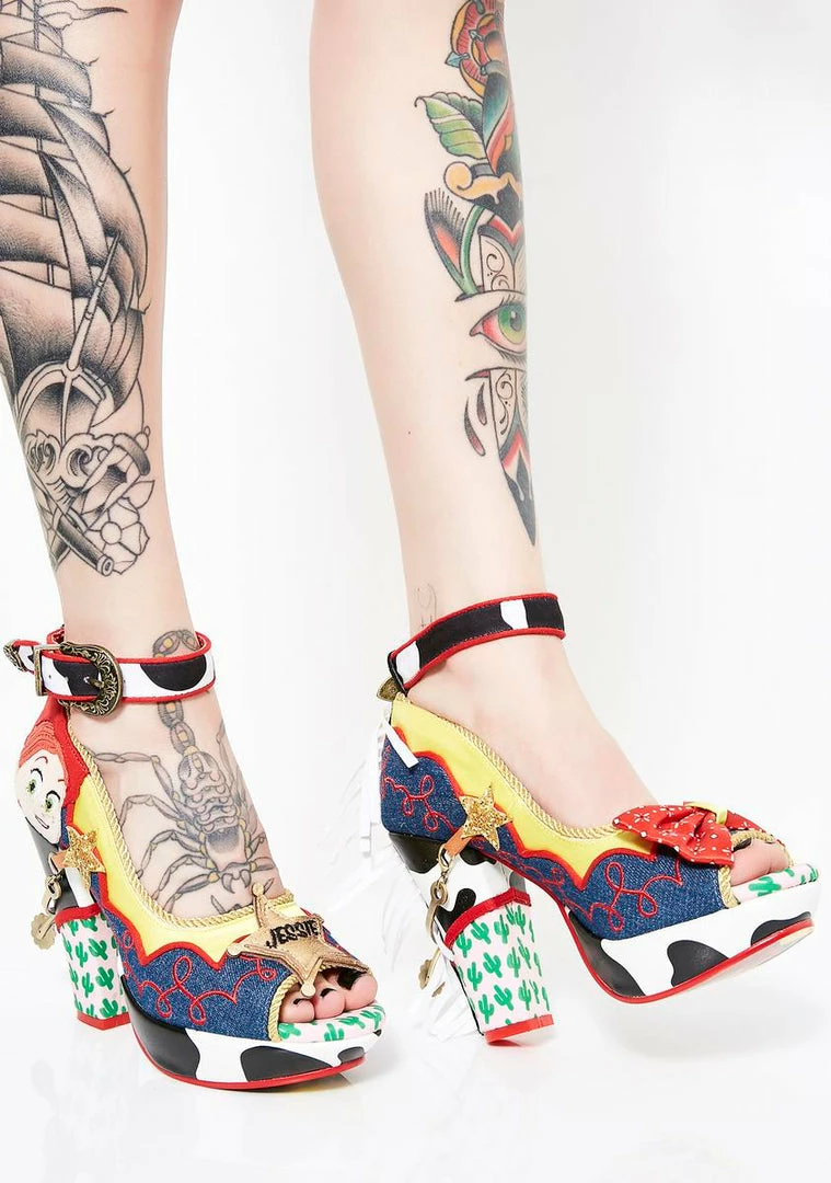 Promo π Irregular Choice X Toy Story Rootinest Tootinest Cowgirl π Heels π 5 Irregular Choice X Toy Story Rootinest Tootinest Cowgirl Heels