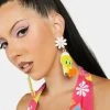 Irregular Choice Tweety Swing Earrings Jewelry