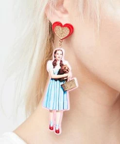 Irregular Choice Dog Person Earrings