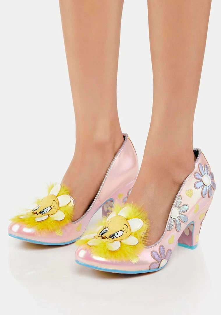 Flash Sale β Irregular Choice Tweety Twist π Heels β¨ 4 Irregular Choice Tweety Twist Heels