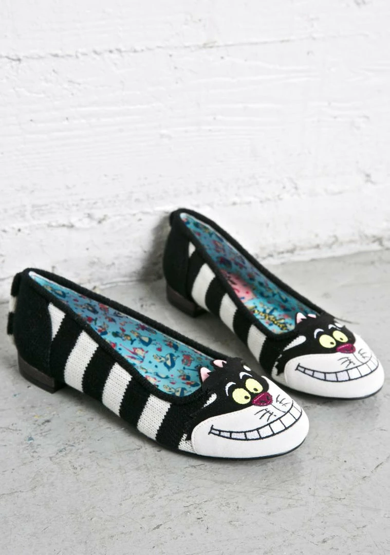 Best deal 🥰 Irregular Choice Cheshire Flats ⭐ 3 Irregular Choice Cheshire Flats