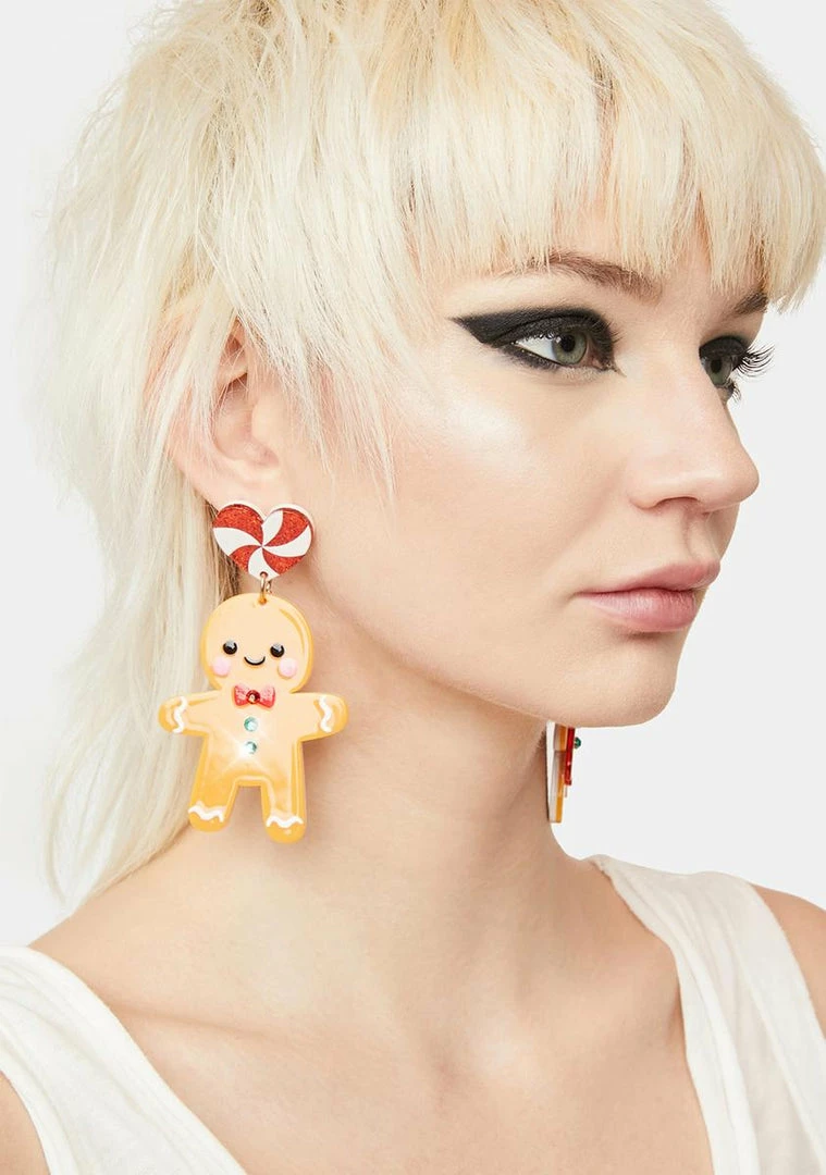 Flash Sale ✔️ Irregular Choice Gingerbread Date Earrings Jewelry 🔥 5 Irregular Choice Gingerbread Date Earrings Jewelry