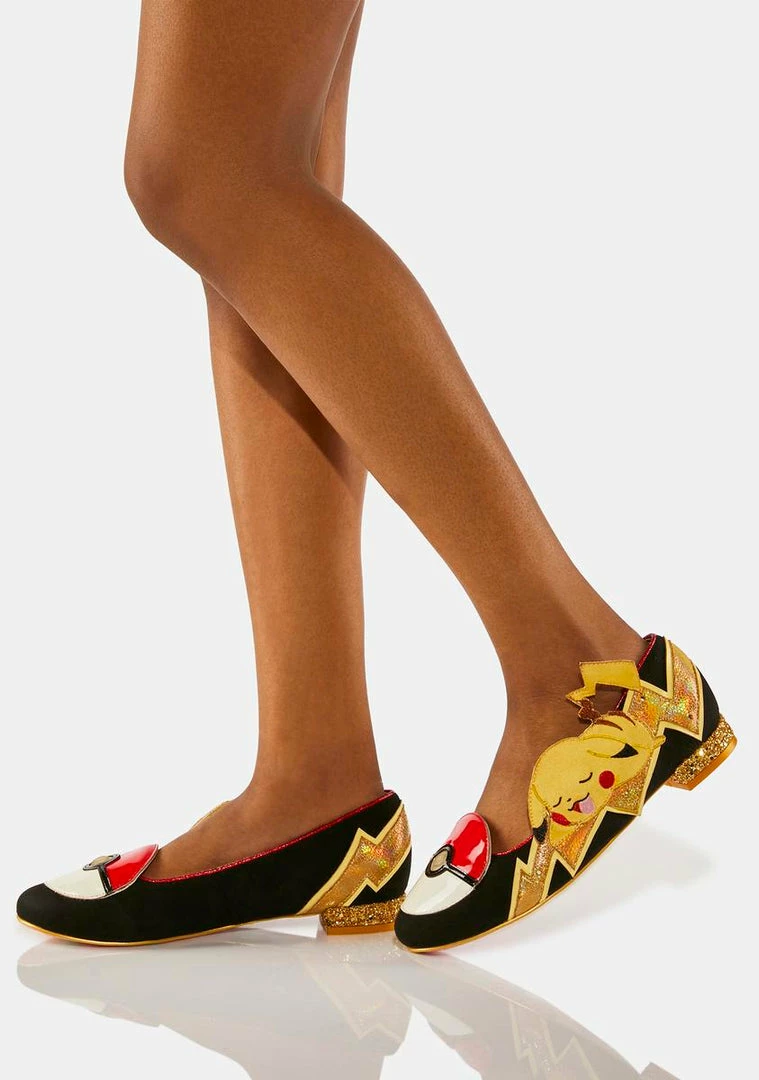 Promo βοΈ Irregular Choice Pikachu Dreams Ballet Flats π 4 Irregular Choice Pikachu Dreams Ballet Flats