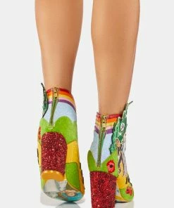 Irregular Choice Letâs Hit The Road Heeled Boots Boots & Booties