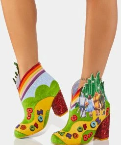 Irregular Choice Letâs Hit The Road Heeled Boots Boots & Booties