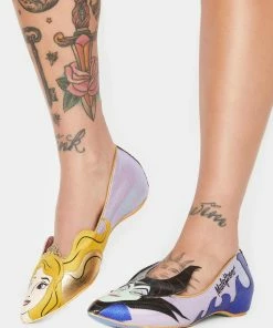 Irregular Choice Dark VS Light Flats