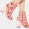 Irregular Choice Fruity Picnic Ankle Booties