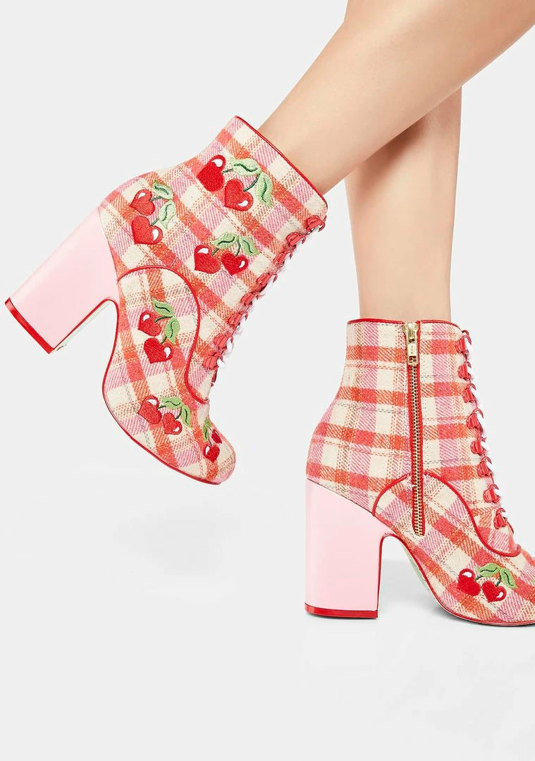Outlet π Irregular Choice Fruity Picnic Ankle Booties π 1 Irregular Choice Fruity Picnic Ankle Booties