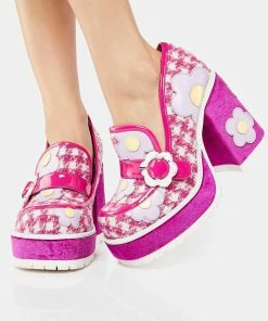 Irregular Choice Pink Your Answer Do Platform Heels Platforms