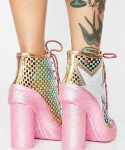 Irregular Choice Boots & Booties Milovat Metallic Boots