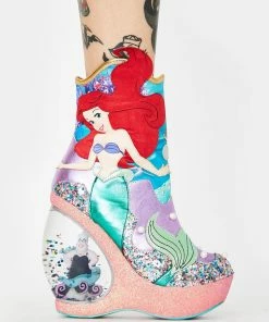 Irregular Choice Platforms Just Me N' The Sea Platform Boots