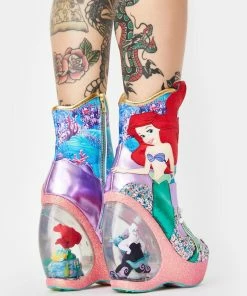 Promo ๐ Irregular Choice Platforms Just Me N' The Sea Platform ๐ฅพ Boots ๐ 7 Irregular Choice Platforms Just Me N' The Sea Platform Boots