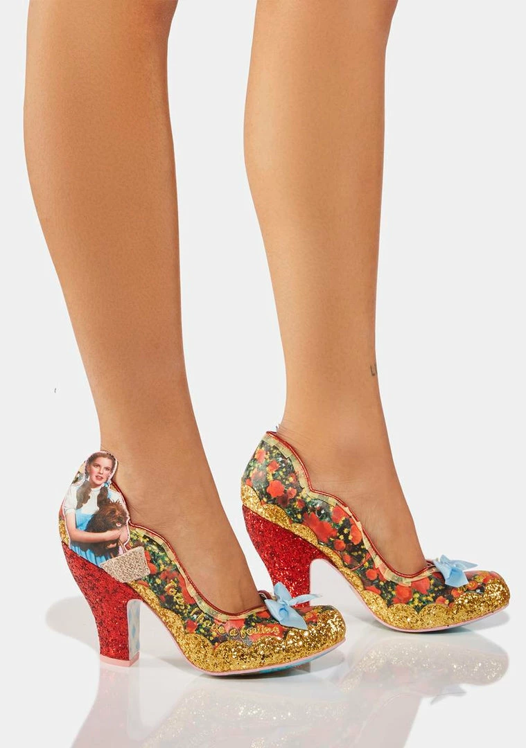 Outlet β¨ Irregular Choice Poppy Fields π Heels π― 2 Irregular Choice Poppy Fields Heels
