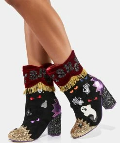 Irregular Choice Who's There? Ankle Boots