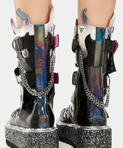 Wholesale π Irregular Choice Super Hot Light Up Platform π₯Ύ Boots π― 8 Irregular Choice Super Hot Light Up Platform Boots