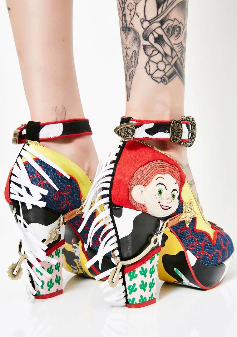 Promo π Irregular Choice X Toy Story Rootinest Tootinest Cowgirl π Heels π 4 Irregular Choice X Toy Story Rootinest Tootinest Cowgirl Heels