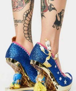Brand new π Irregular Choice Enchanted Castle Wedge π Heels β 7 Irregular Choice Enchanted Castle Wedge Heels