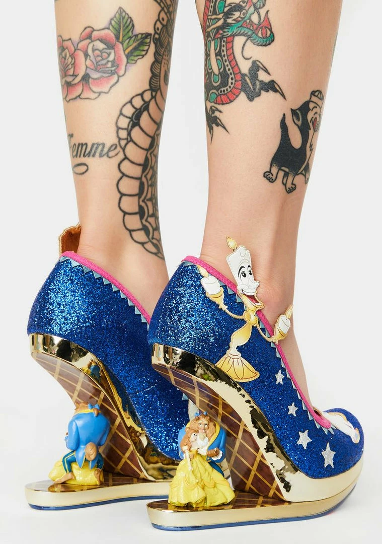 Brand new π Irregular Choice Enchanted Castle Wedge π Heels β 4 Irregular Choice Enchanted Castle Wedge Heels