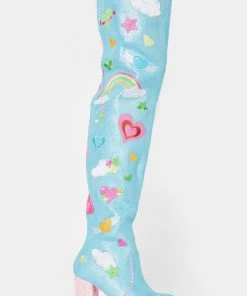 Irregular Choice Boots & Booties Finders Keepers Thigh High Boots