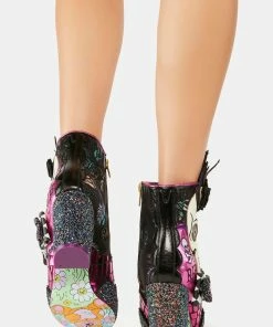 Budget π Irregular Choice Dance Of The Dead Booties π 9 Irregular Choice Dance Of The Dead Booties
