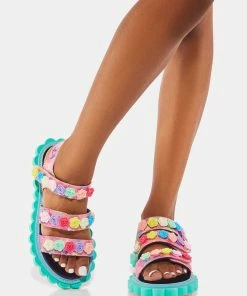 Irregular Choice Memento Platform Sandals
