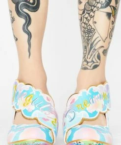 Best Sale π₯ Irregular Choice Irregular Dreaming Cloud π Heels π― 6 Irregular Choice Irregular Dreaming Cloud Heels