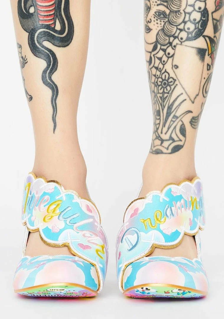 Best Sale π₯ Irregular Choice Irregular Dreaming Cloud π Heels π― 3 Irregular Choice Irregular Dreaming Cloud Heels