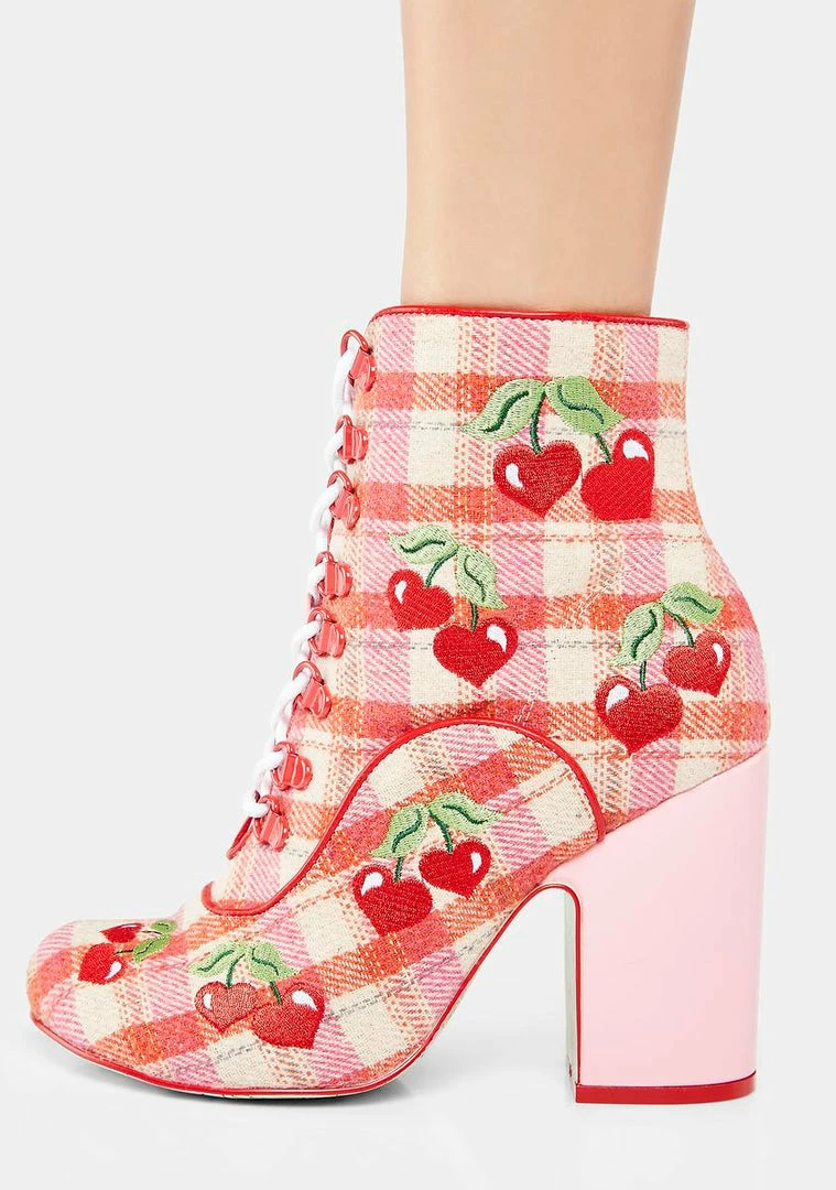 Outlet π Irregular Choice Fruity Picnic Ankle Booties π 2 Irregular Choice Fruity Picnic Ankle Booties