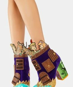 Best Sale ๐ Irregular Choice Heeled ๐ฅพ Boots Creepy Corridor Ankle ๐ฅพ Boots โจ 8 Irregular Choice Heeled Boots Creepy Corridor Ankle Boots