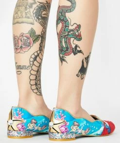 Irregular Choice Seaside Cutie Ballet Flats