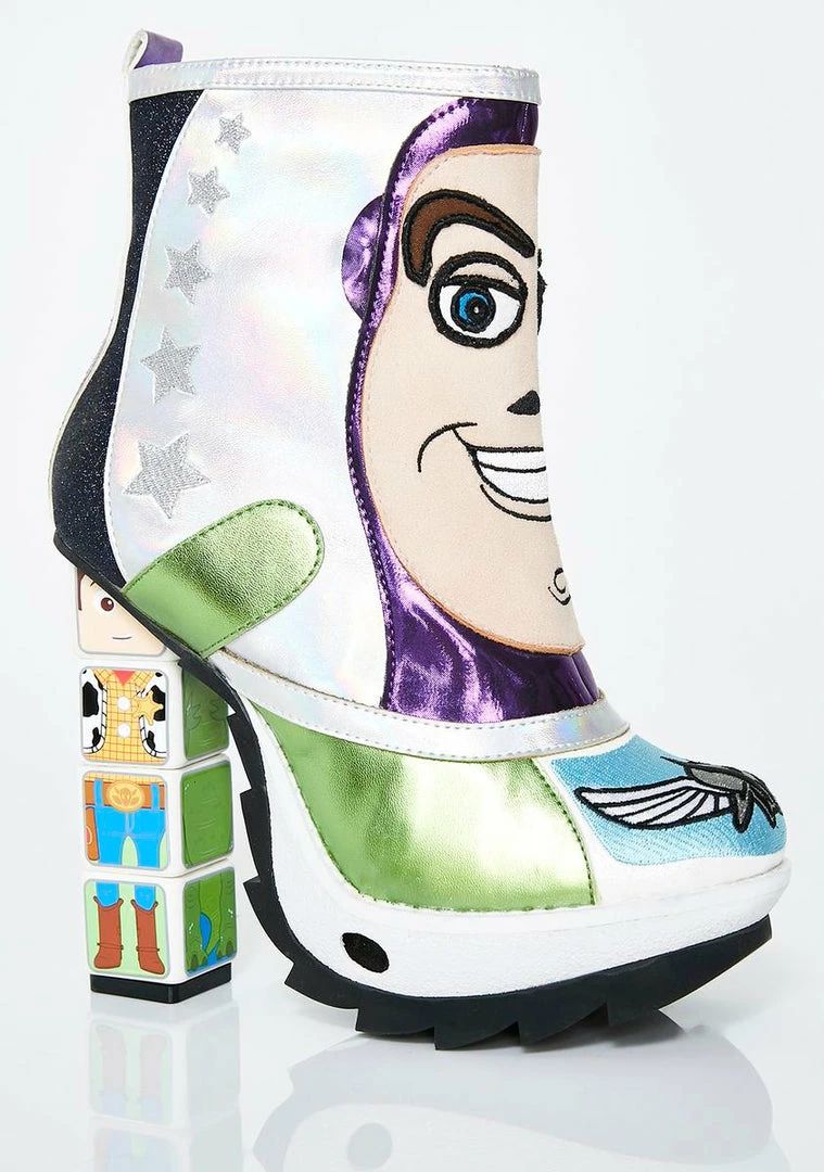 Cheap 🧨 Irregular Choice 🥾 Boots & Booties X Toy Story Space Ranger 🥾 Boots ⌛ 2 Irregular Choice Boots & Booties X Toy Story Space Ranger Boots