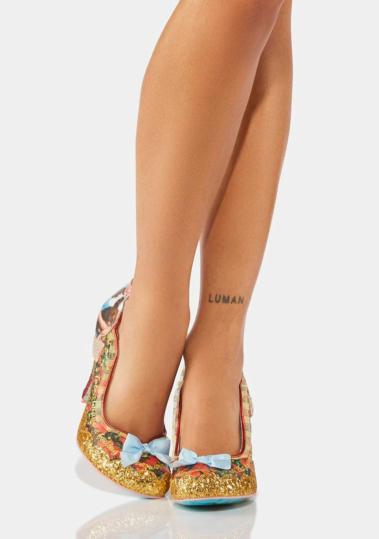 Outlet β¨ Irregular Choice Poppy Fields π Heels π― 3 Irregular Choice Poppy Fields Heels